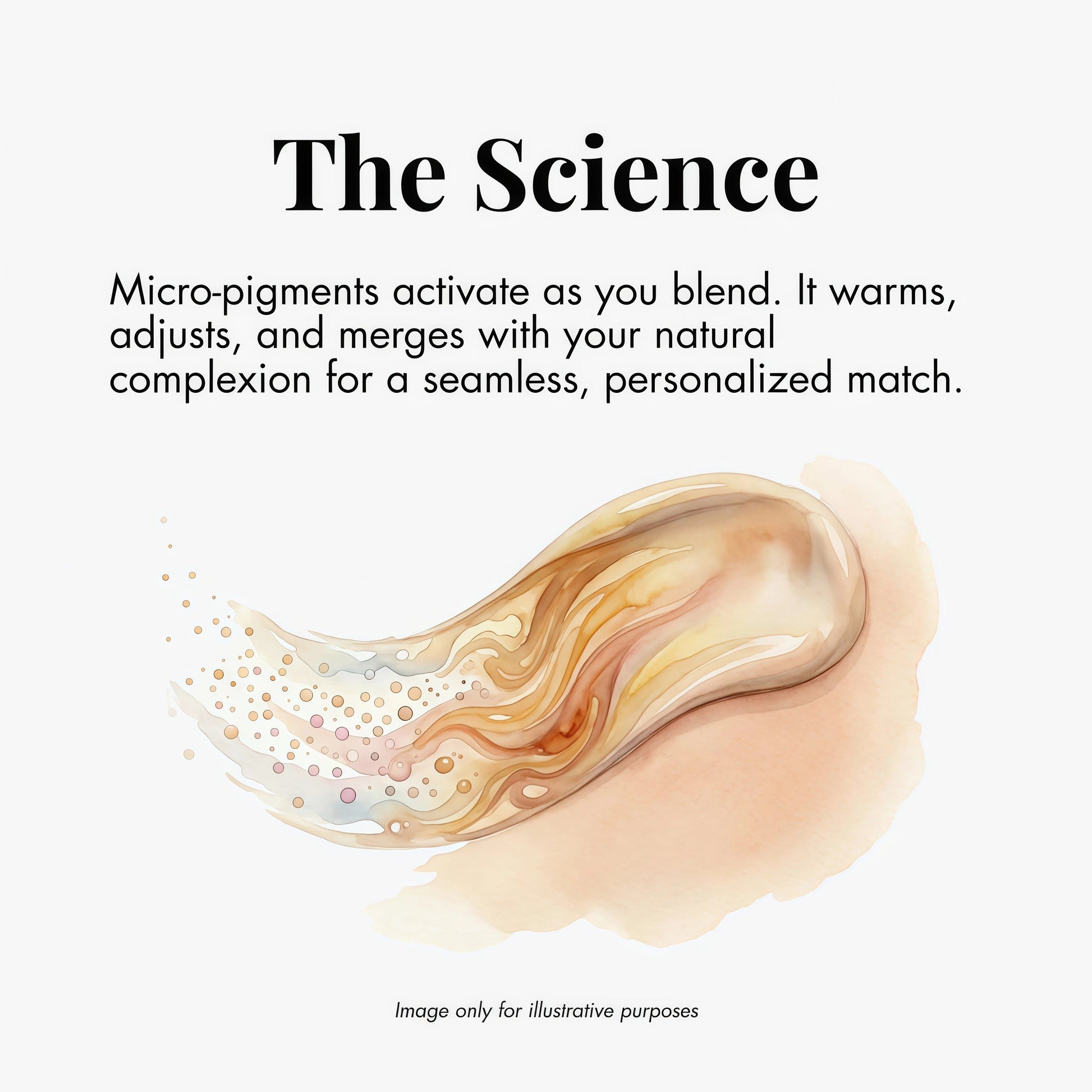 Smooche Color Changing Foundation - Skin Tone Adapting Liquid Foundation